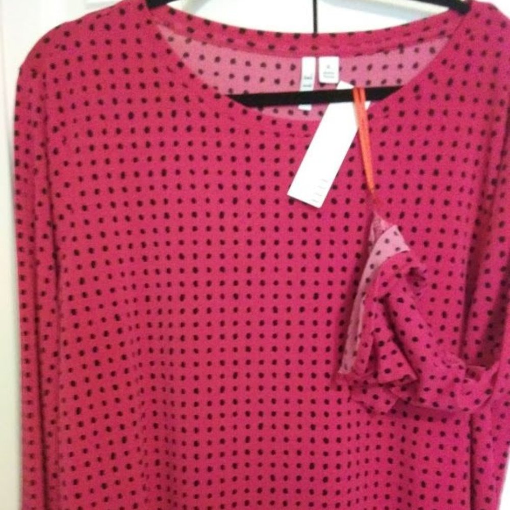 Elle Flared Long Sleeve Top